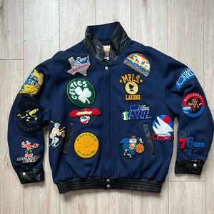 Limited Edition Jeff Hamilton Wool ABA/NBA Jacket